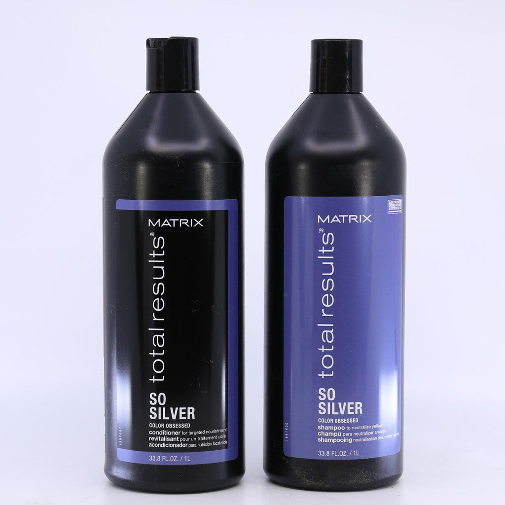 Matrix Total Results SO SILVER Shampoo and Conditioner