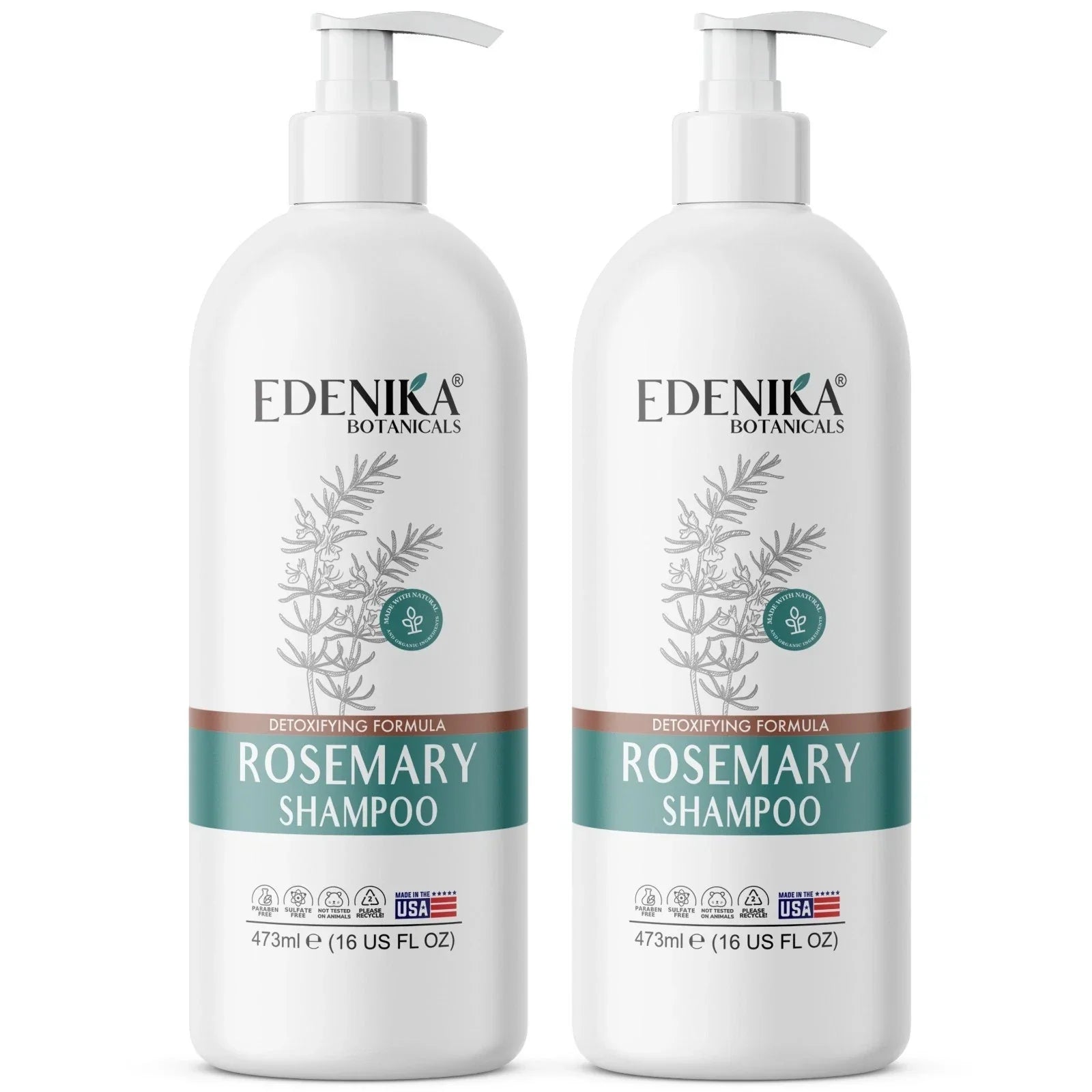 Rosemary Hair Growth Shampoo 2 Pack Wholesale Biotin Salon Hotel